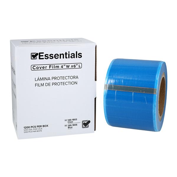 Barrier Film Essentials 4 in x 6 in Blue 1200/Bx, 12 BX/CA