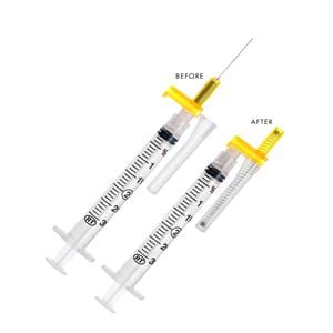 EasyPoint Retractable Needle/Syringe 20gx1" 3mL Safety Low Dead Space 400/Ca