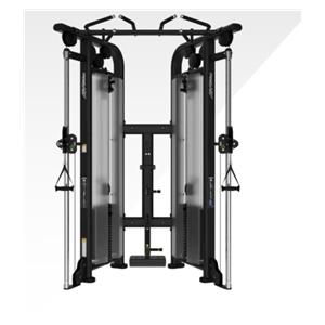 Axiom Series Adjustable Pulley Black/Silver With Pr of Hndls/Ank Strp/Trcp Rp