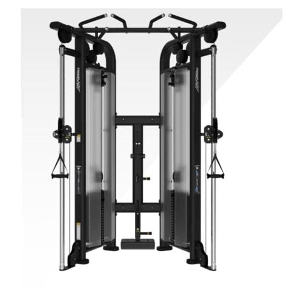 Axiom Series Adjustable Pulley Black/Silver With Pr of Hndls/Ank Strp/Trcp Rp