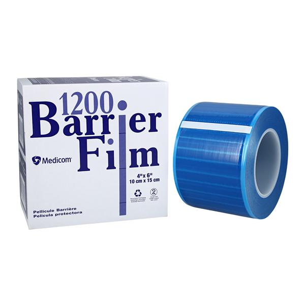 Barrier Film Barrier Film Medicom 4 in x 6 in Blue 1200/Rl