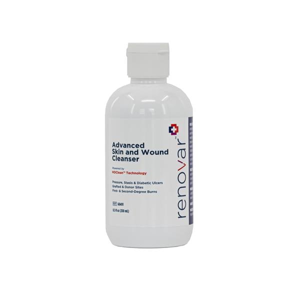 Renovar Wound Cleanser 8.5oz HOCI/NaCI NS LF Flp-Top Btl Disposable 12/Ca