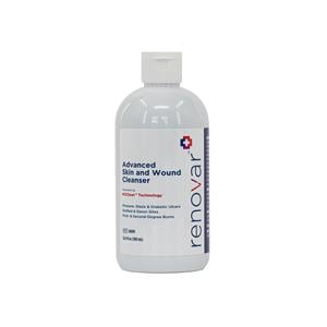Renovar Wound Cleansing Solution Hypochlorous Acd/Sod Chl NS 16.9oz Clr LF 12/Ca
