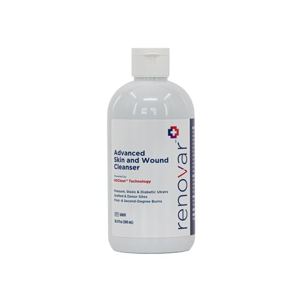 Renovar Wound Cleansing Solution Hypochlorous Acd/Sod Chl NS 16.9oz Clr LF 12/Ca