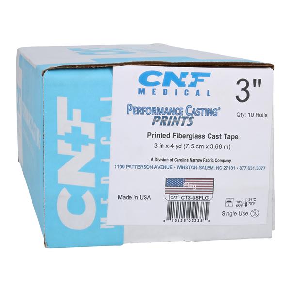 Performance Prints Cast Tape US Flag 3"x4yd