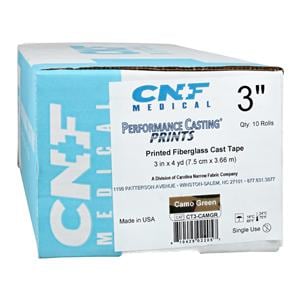 Performance Prints Cast Tape Green Camoflauge 3"x4yd