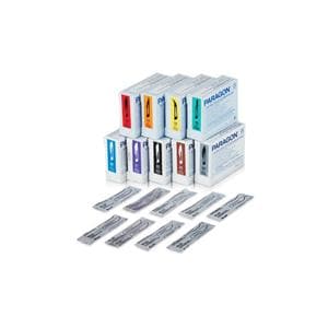 Paragon Stainless Steel Sterile Surgical Scalpel Blade #10 Disposable 100/Bx