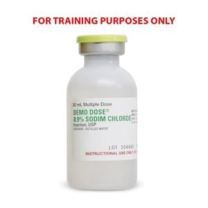 Demo Dose Instructional Use Only Simulated Diluent Training Ea