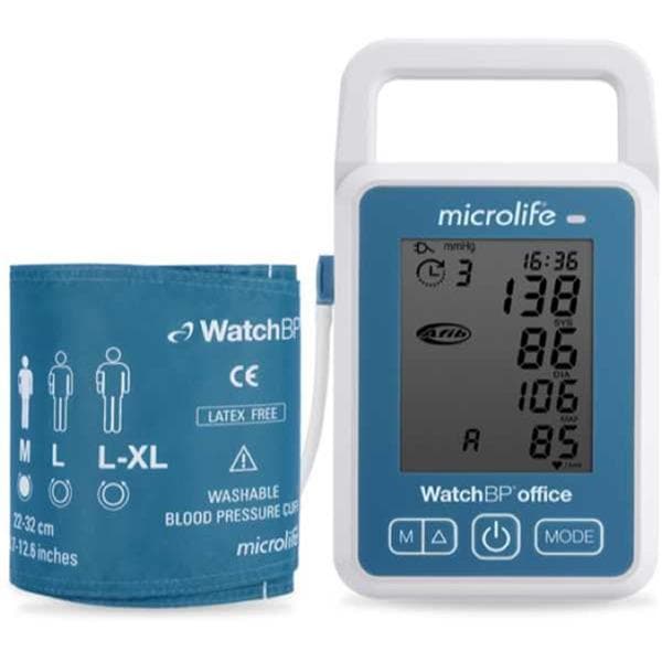 WatchBP Blood Pressure Monitor Basket Wht/Bl LF Arm Digital LCD Display Ea