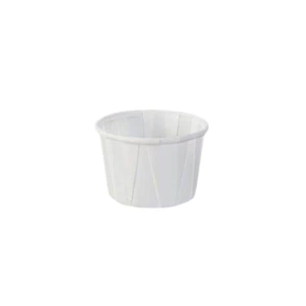 PYtest Medicine Cup Paper White 30 mL Disposable 500/Ca