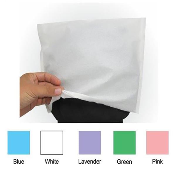 UniPACK Headrest Cover 10 in x 13 in Tissue / Poly White Disposable 500/CA