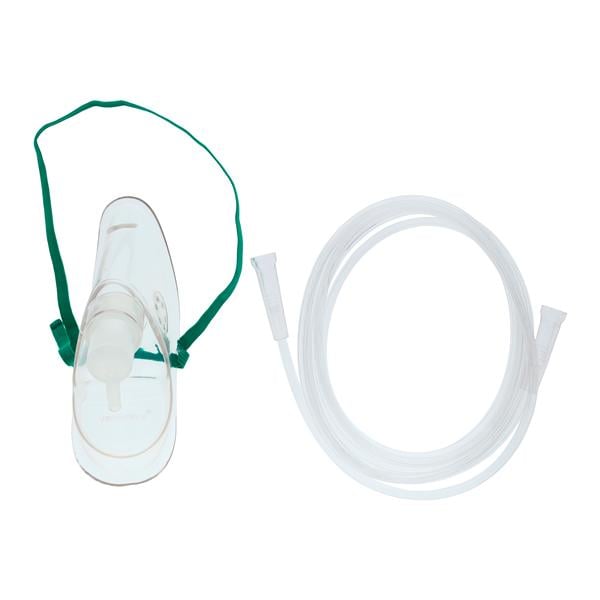 Mask O2 Concentrator Adult Medium Ea