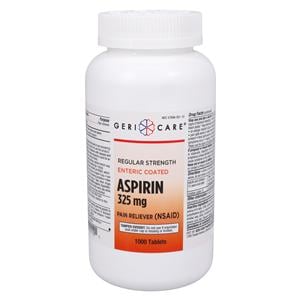 Aspirin EC Tablets 325mg Bottle 1000/Bt