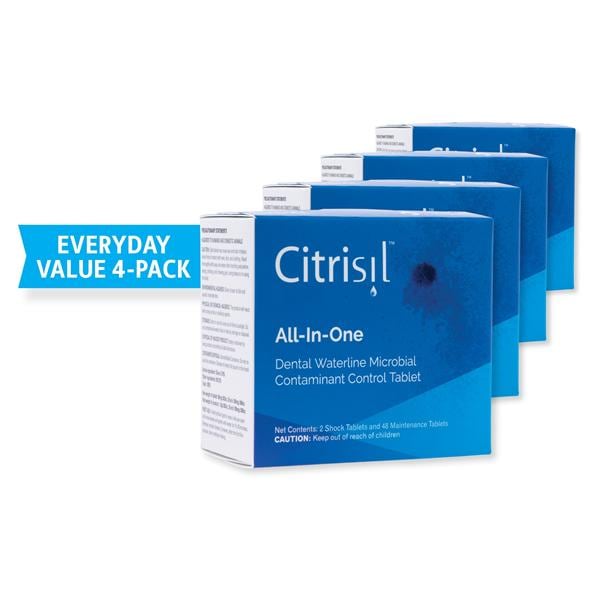 Citrisil Waterline Infection Control Kit 4/Pack 4/Pk
