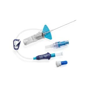 Nexiva Diffusics IV Catheter 22 Gauge 1.75" Blue Closed System 80/Ca