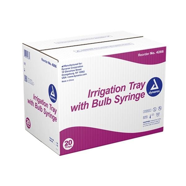 Irrigation Tray 60cc 20/Ca