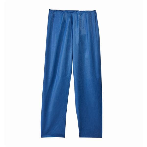 Scrub Pant Linen Like Non Woven Material 6X Large Blue 30/Ca