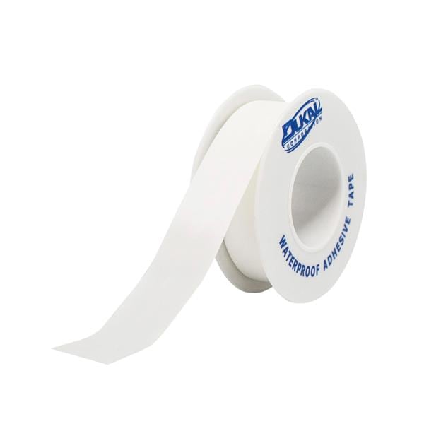 Waterproof Tape Cloth 1"x10yd White Non-Sterile 144/CA