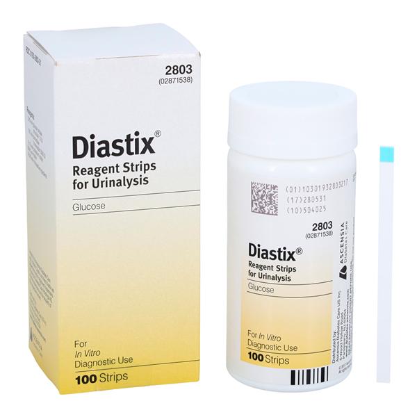Diastix Glucose Urinalysis Test Strip 100/Bt