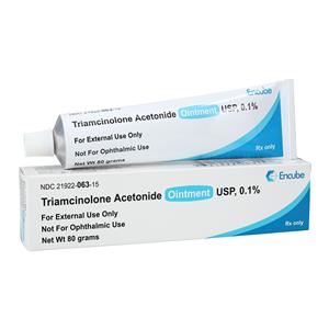 Triamcinolone Acetonide Topical Ointment 0.1% Tube 80gm Each