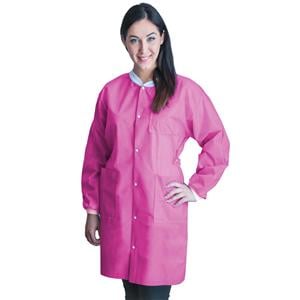 FitMe PPE Lab Coat Medium Bubblegum Pink 50/Ca