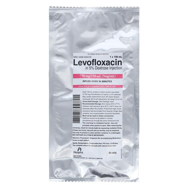 Levofloxacin in 5% Dextrose Injection 5mg/mL Bag 150mL 24/Package