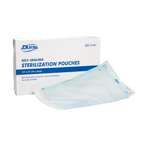 Unipack Sterilization Pouch Self Seal 7.5 in x 13 in 1000/Ca