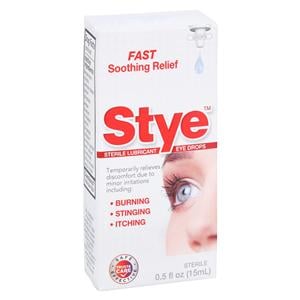 Stye Eye Lubricant Adult Eye Drops Regular 0.5oz 0.5oz/Bt, 24 BT/CA