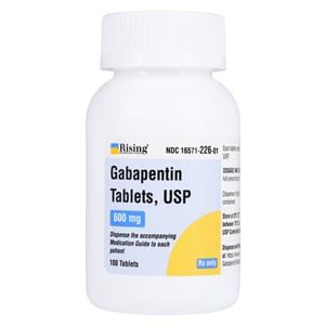 Gabapentin Tablets 600mg Bottle Each