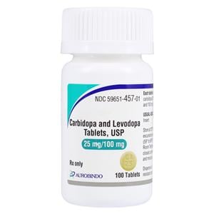 Carbidopa/Levodopa Tablets 25/100mg Bottle Each
