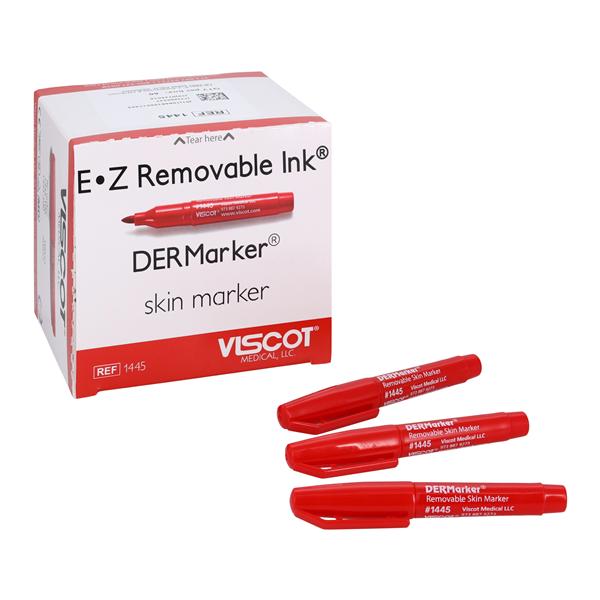 Aesthetic Skin Marker Mini Regular Tip Red Non-Sterile