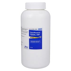 Ciprofloxacin Tablets 500mg Bottle Each