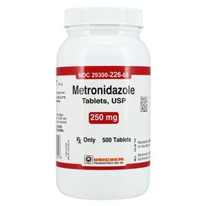 Metronidazole Tablets 250mg Bottle Each