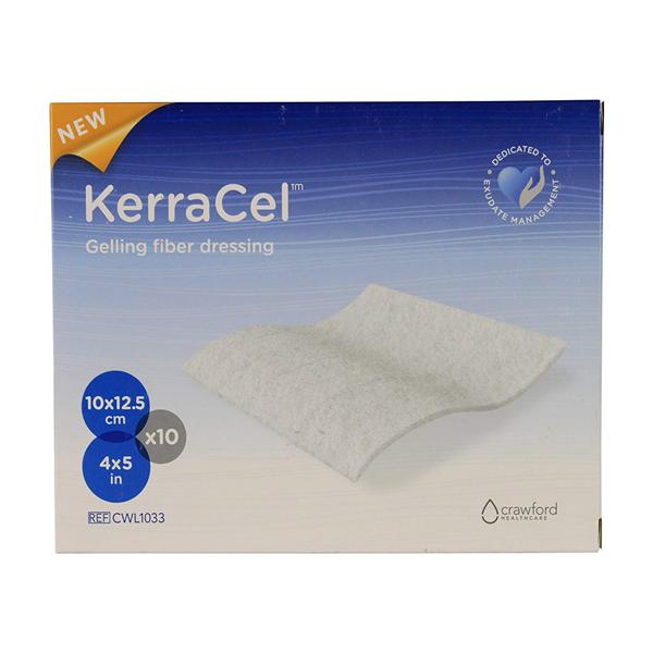 KerraCel Carboxymethyl Cls Gelling Fiber Dressing 4x5 Strl Rect Hi Absrbncy