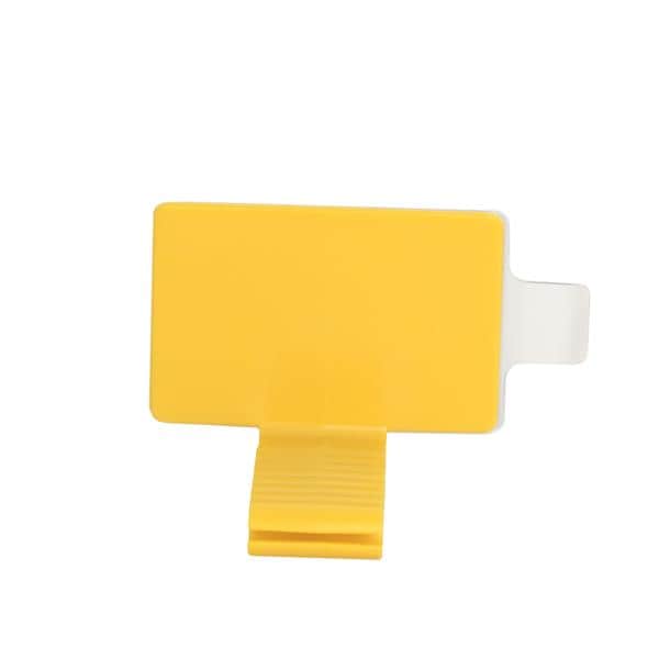 EZAim Adhesive Holder Posterior Yellow 50/Pk