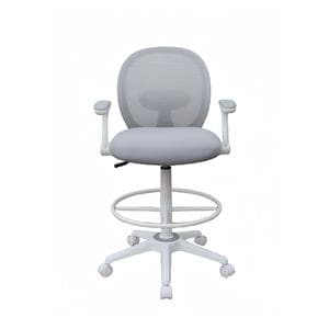 Frame Gray Mesh Counter Height Chair Ea