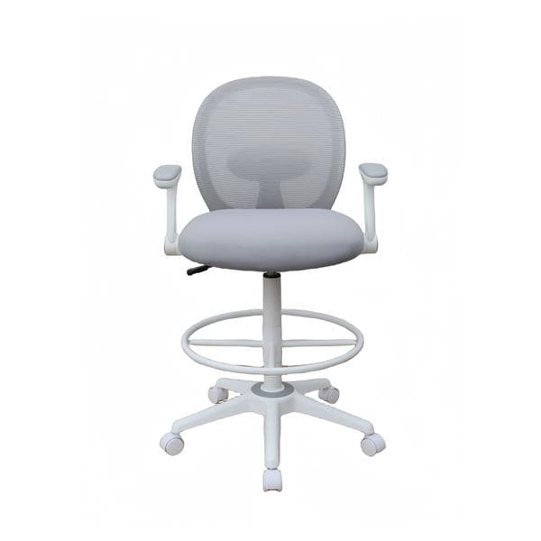 Frame Gray Mesh Counter Height Chair Ea