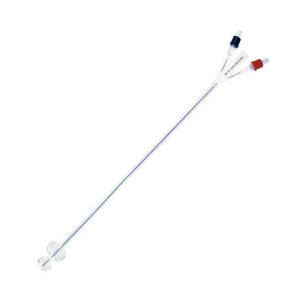 TruCath Duo Indwelling Catheter 100% Silicone 18Fr