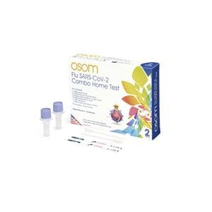 OSOM Sars-CoV-2/Flu Combo Test OTC/Non-Prescription 2/Pk