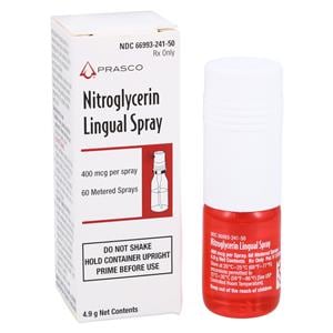 Nitroglycerin 400mcg Each