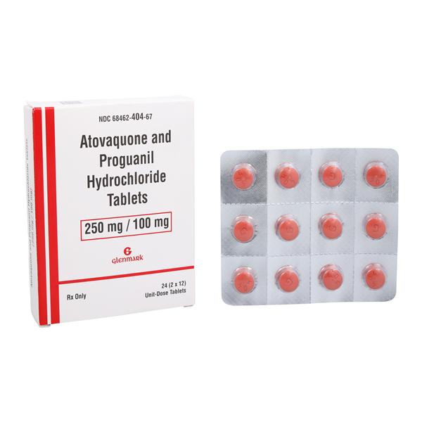 Atovaquone/Proguanil Tablets 250mg/100mg Unit Dose Each
