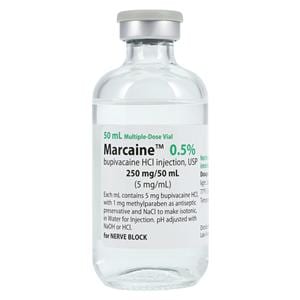 Marcaine Injection 0.5% MDV 25/Package