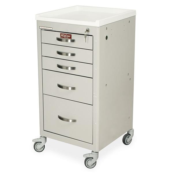M-Series Medical Cart 18x18x34.5" (3) 3 Drwr/(1) 6 Drwr/(1) 9 Drwr Kylck