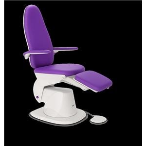 Podiatry Chair Lilac 500lb Capacity