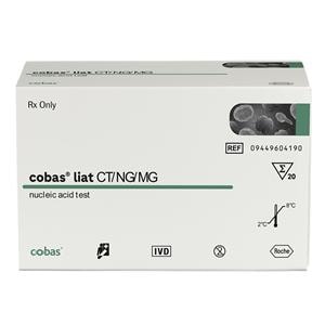 cobas liat CT/NG/MG Test Kit CLIA Waived 20/Bx