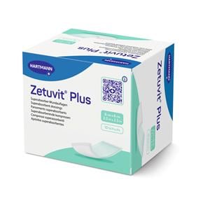 Zetuvit Plus Non-Woven Non-Border Dressing 2.5x2.5" 4Lyr Strl Sq NAdh Spr Abs