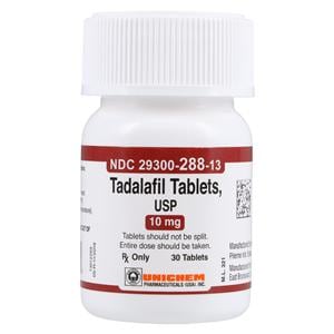 Tadalafil Tablets 10mg Bottle Each