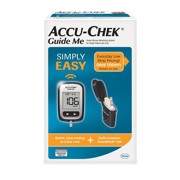 Accu-Chek Guide Me Blood Glucose Meter Kit 20/Ca