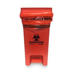 Biohazard Bin 8 Gallon Ea