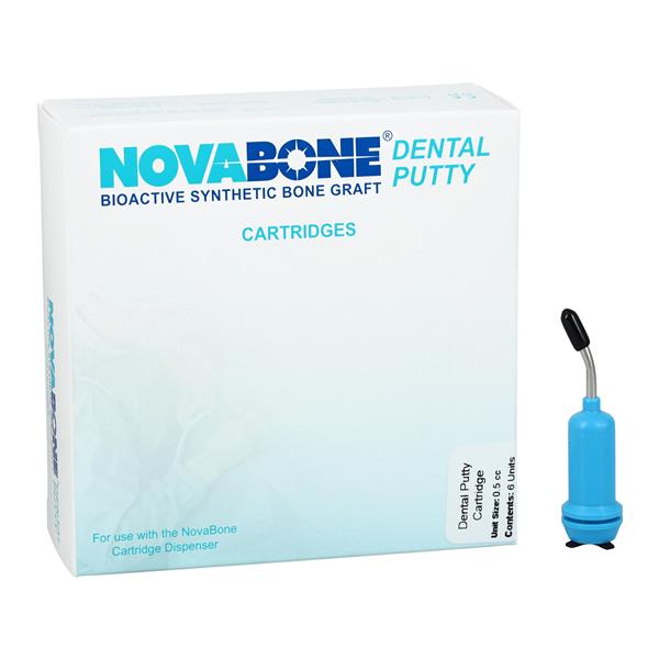 NovaBone Cartridge Synthetic Mineral 0.5 cc 6/Pk